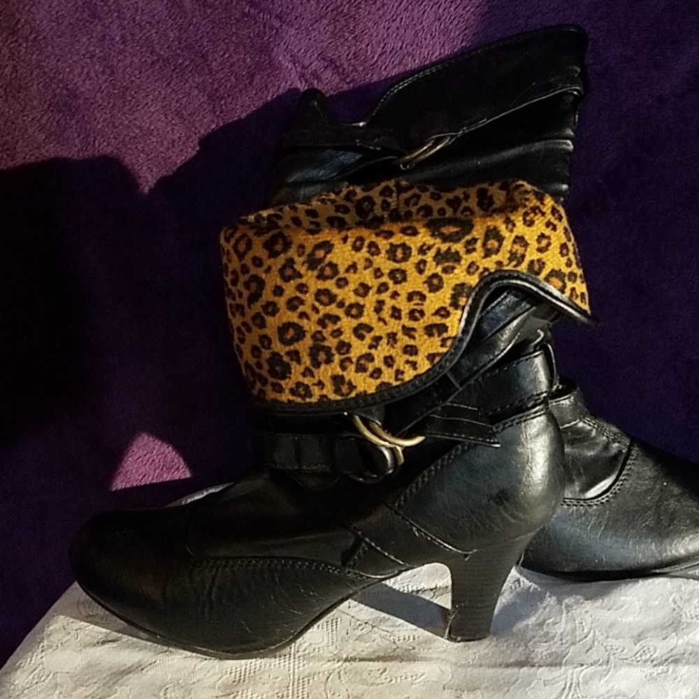 Black boots
